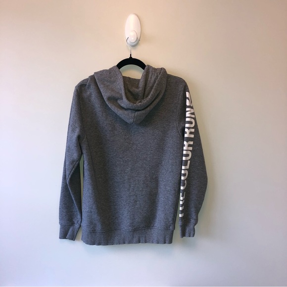 The Color Run Women’s Gray Zip Up Hoodie Size Small - Picture 2 of 7